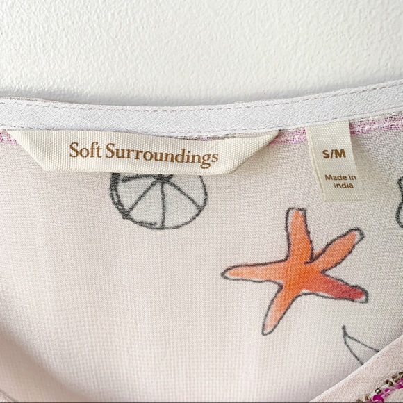 Soft Surroundings Under the Sea Caftan Coverup - Picture 7 of 7